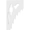 Ekena Millwork Wellington Architectural Grade PVC Bracket, 5/8"W X 7 1/2"D X 13"H BKTP01X07X13WE - alternate 4